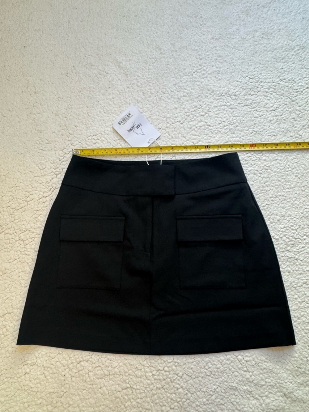 NWT Djerf Avenue Day To Day Black Mini Skirt Size Small - Picture 7 of 14